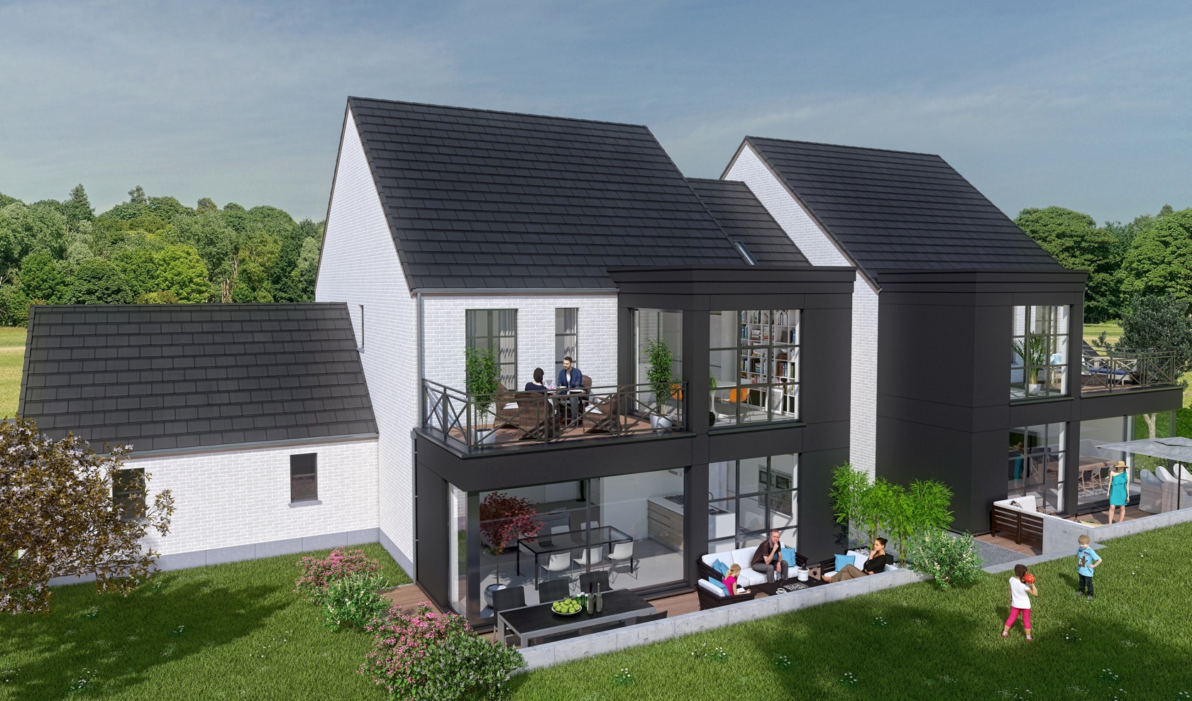  Architecte : Bureau d'Architecture Paquet - Promoteur : Maçonnerie de Hesbaye sprl 