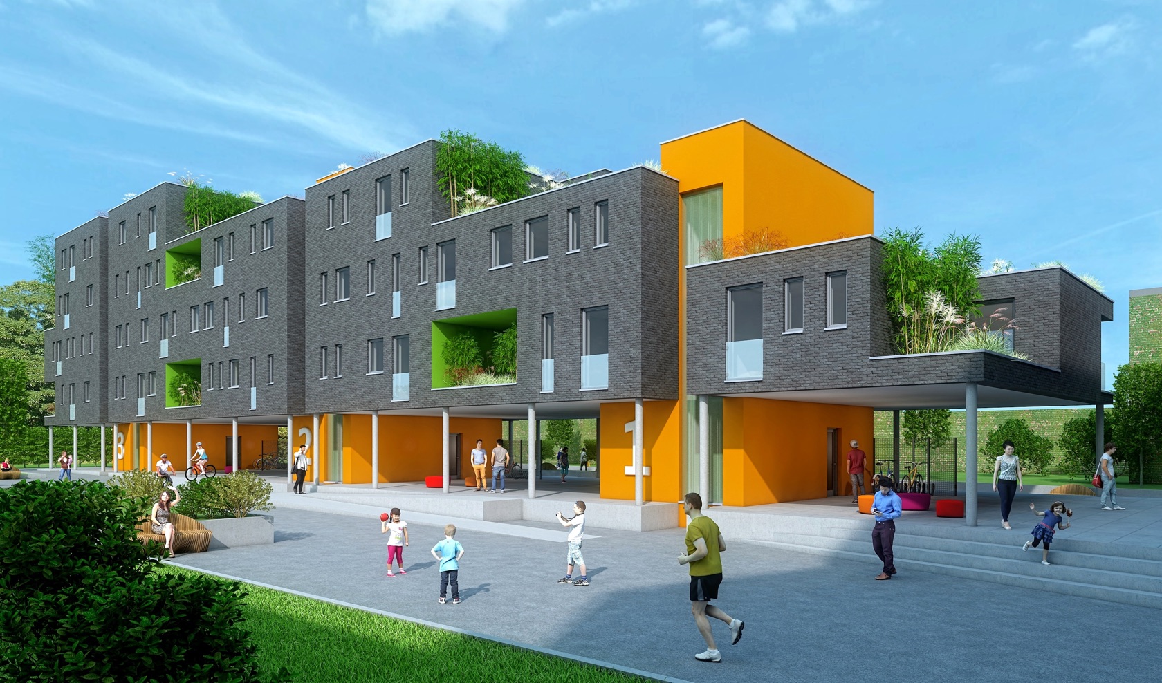  Architecte : Geoffrey Hody - Promoteur : Solid Invest  