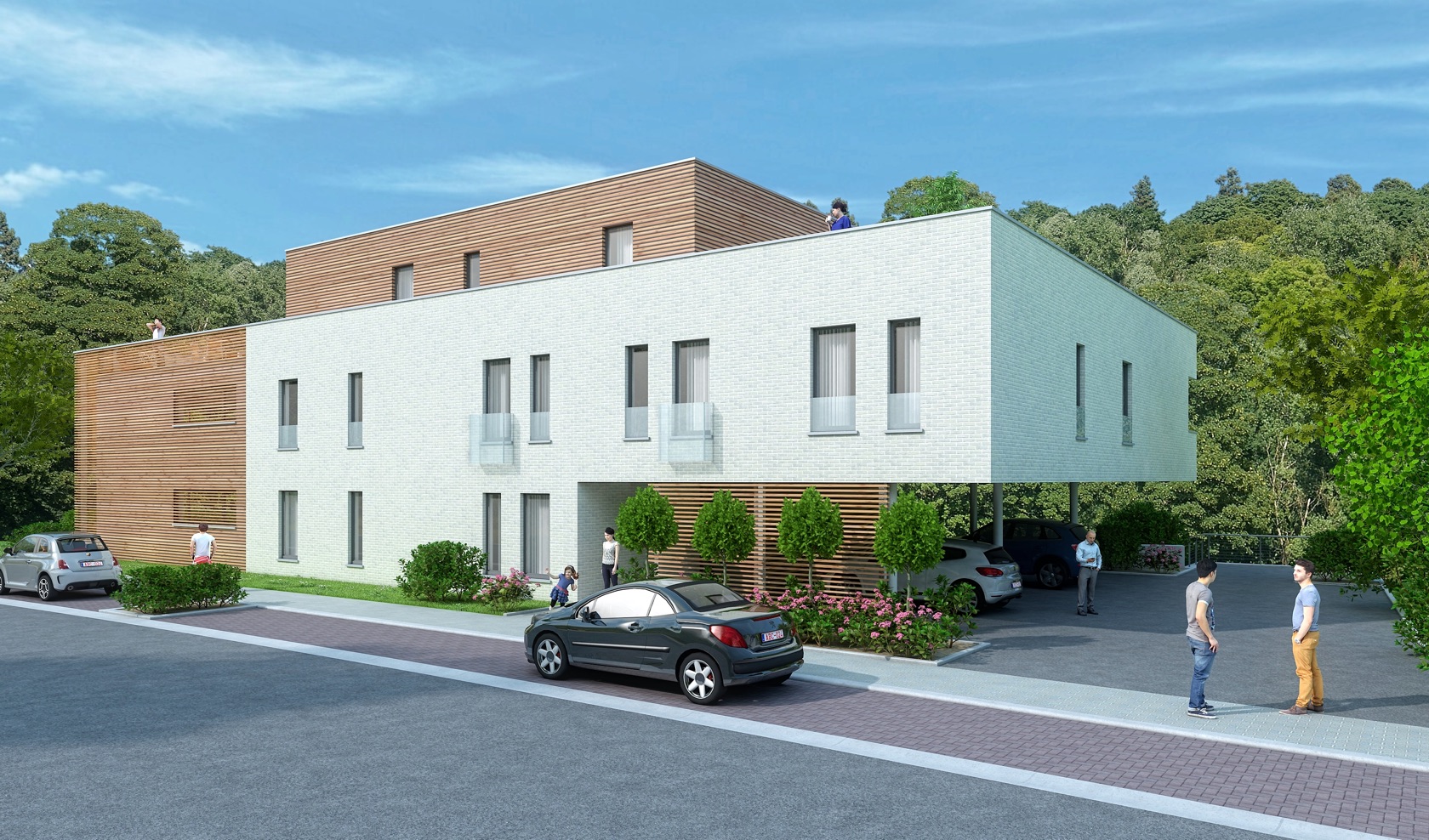  Architecte : Bureau d'architecture Tanghe sprl - Promoteur : Proconcept sa  