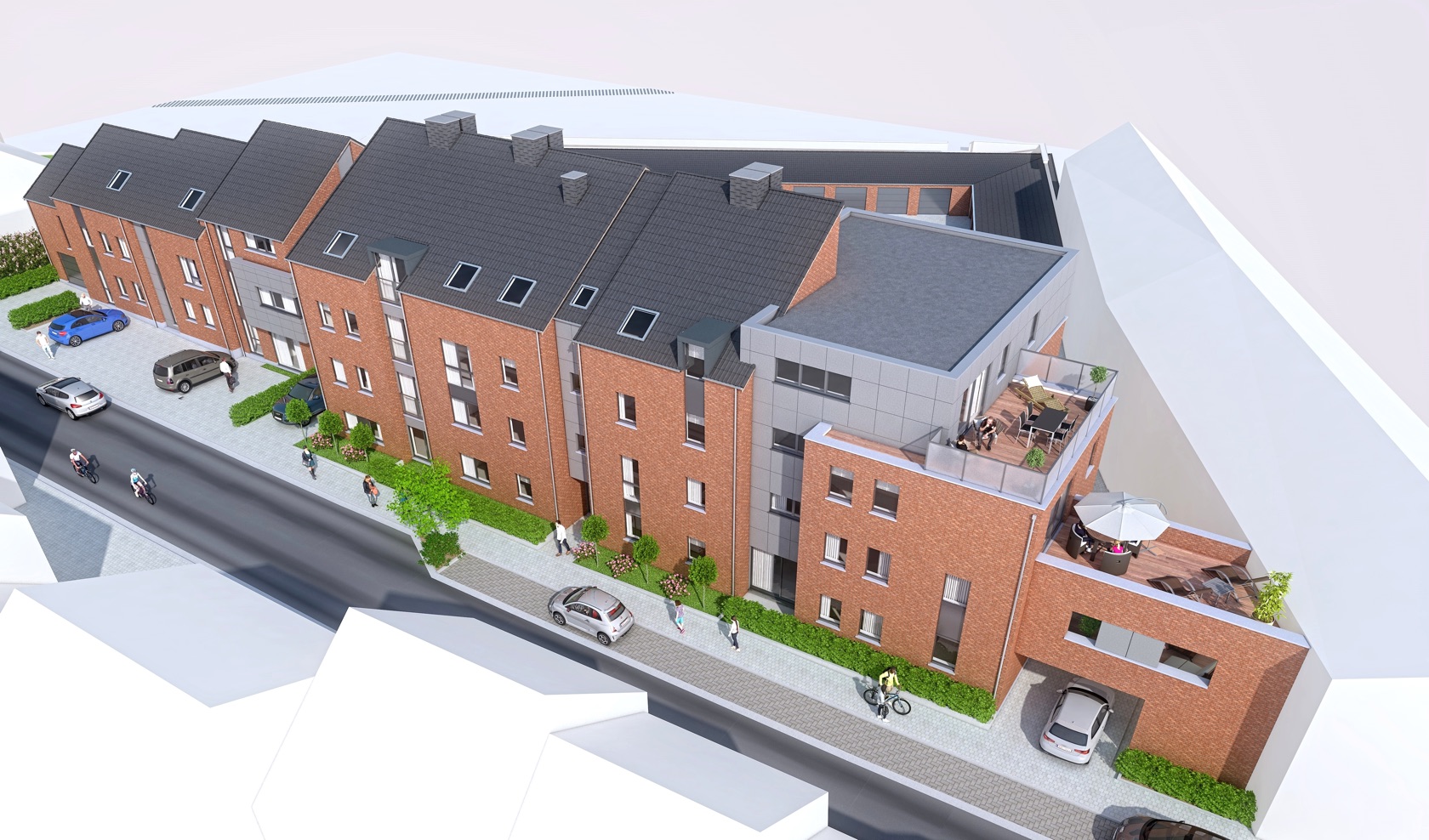  Architecte : Guy Bourguignon et Sébastien Lindekens - Promoteur : SEDAB Invest 