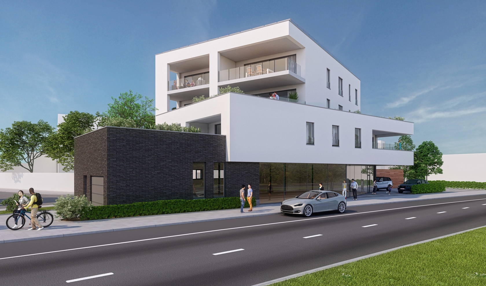  Architecte : Bureau d'architecture Tanghe sprl - Promoteur : Proconcept sa  